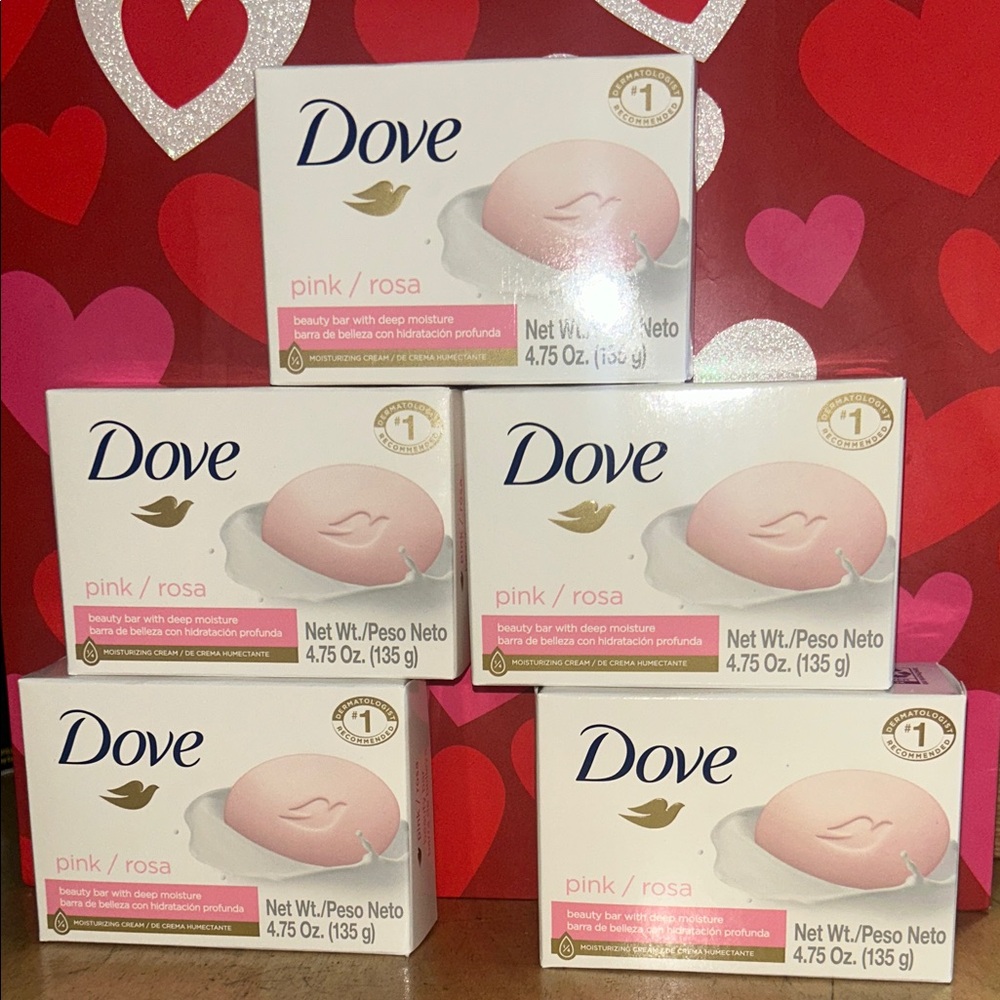 Dove Pink Beauty Bar for Women